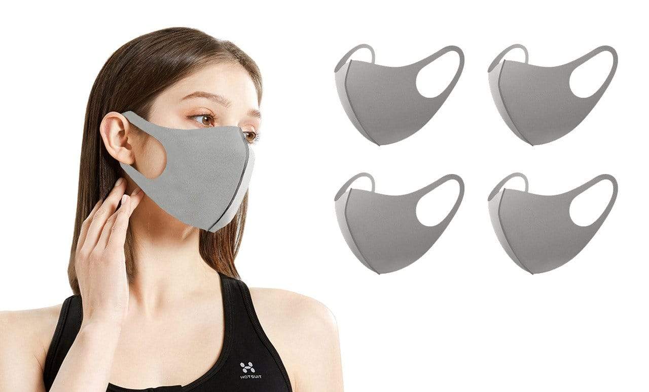 5 or 10-Pack Unisex Non-Medical Reusable Face Masks