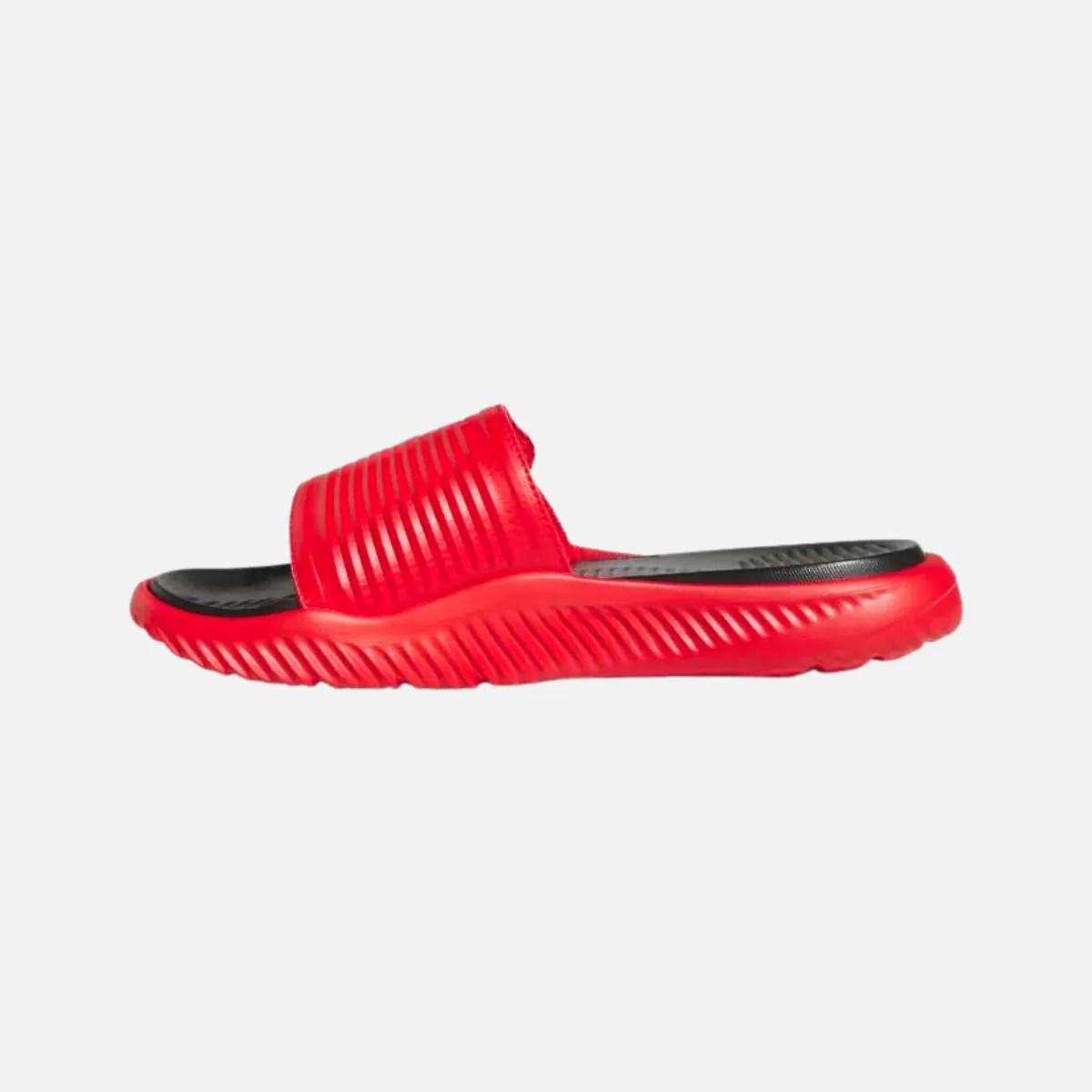 Adidas Alpha Bounce Sportswear Unisex Slide -Vivid Red/Cloud White/Core Black