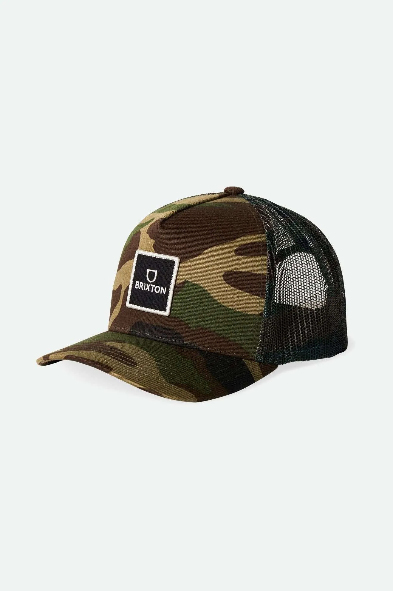 Alpha Block Netplus Trucker Hat - Camo/Camo