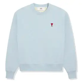 Ami Paris Ami De Coeur Sky Blue Sweatshirt