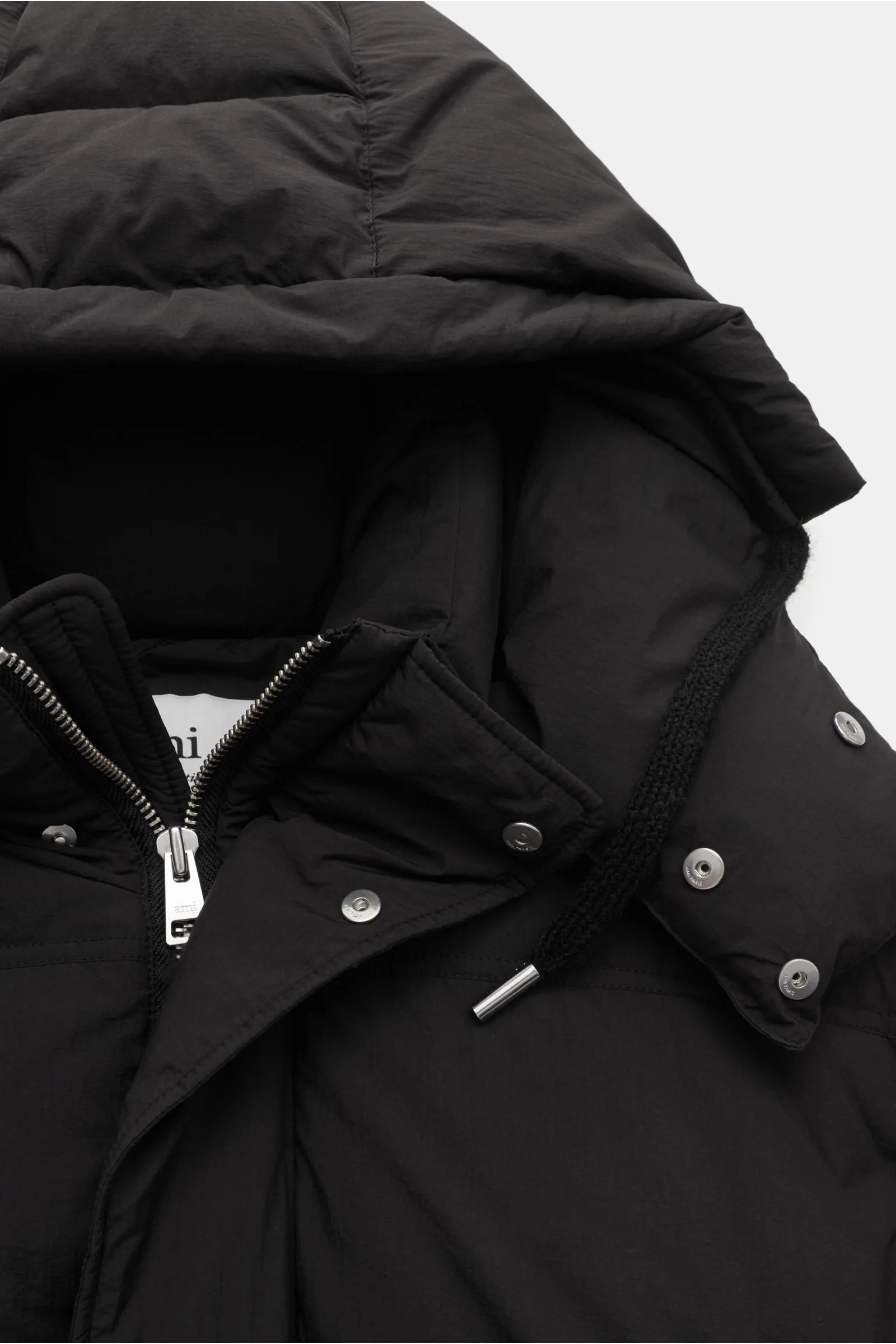 AMI PARIS down jacket black