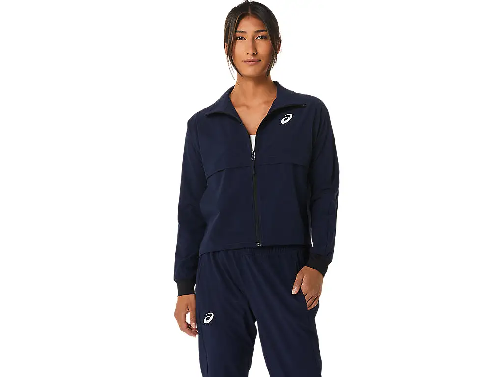 Asics Women Match Jacket Dames Navy