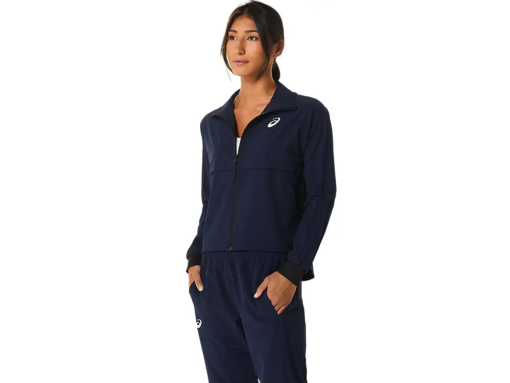 Asics Women Match Jacket Dames Navy