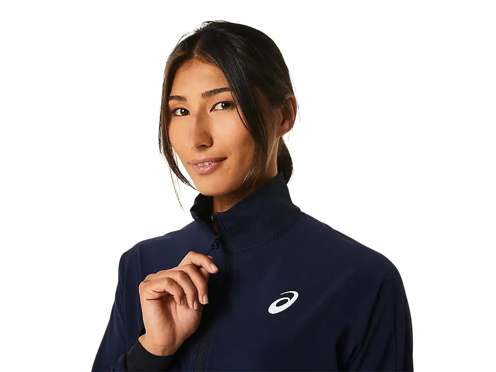 Asics Women Match Jacket Dames Navy