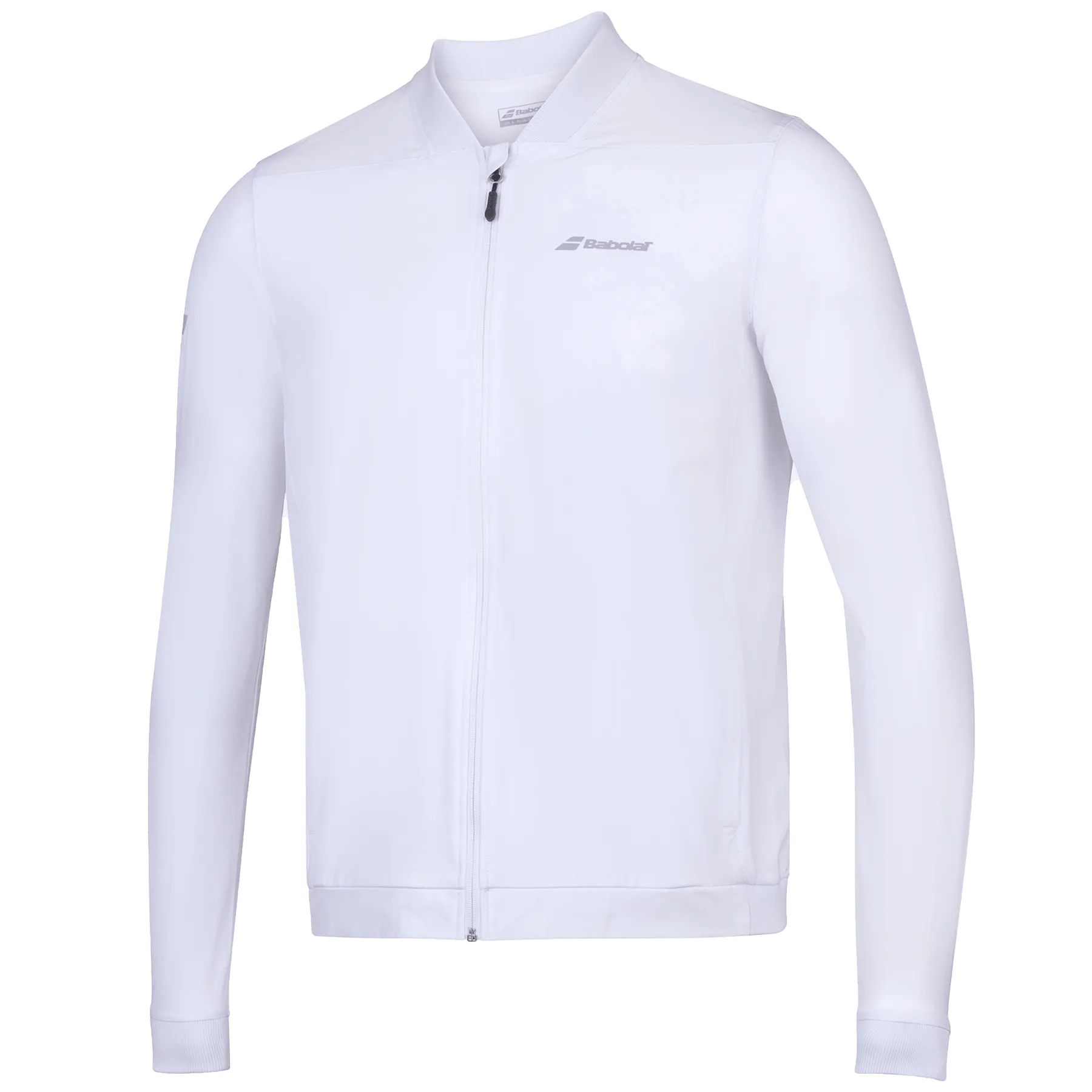 Babolat Play Junior Jacket - White/White