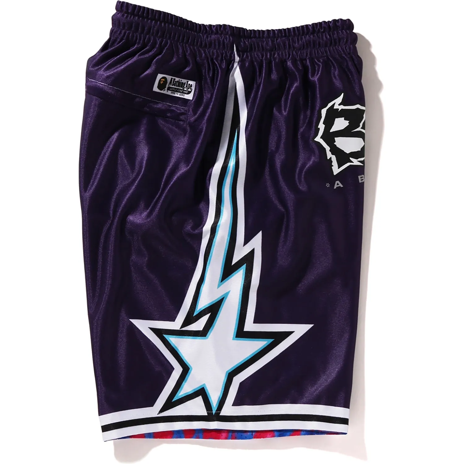 BAPE REVERSIBLE BASKETBALL SHORTS MENS