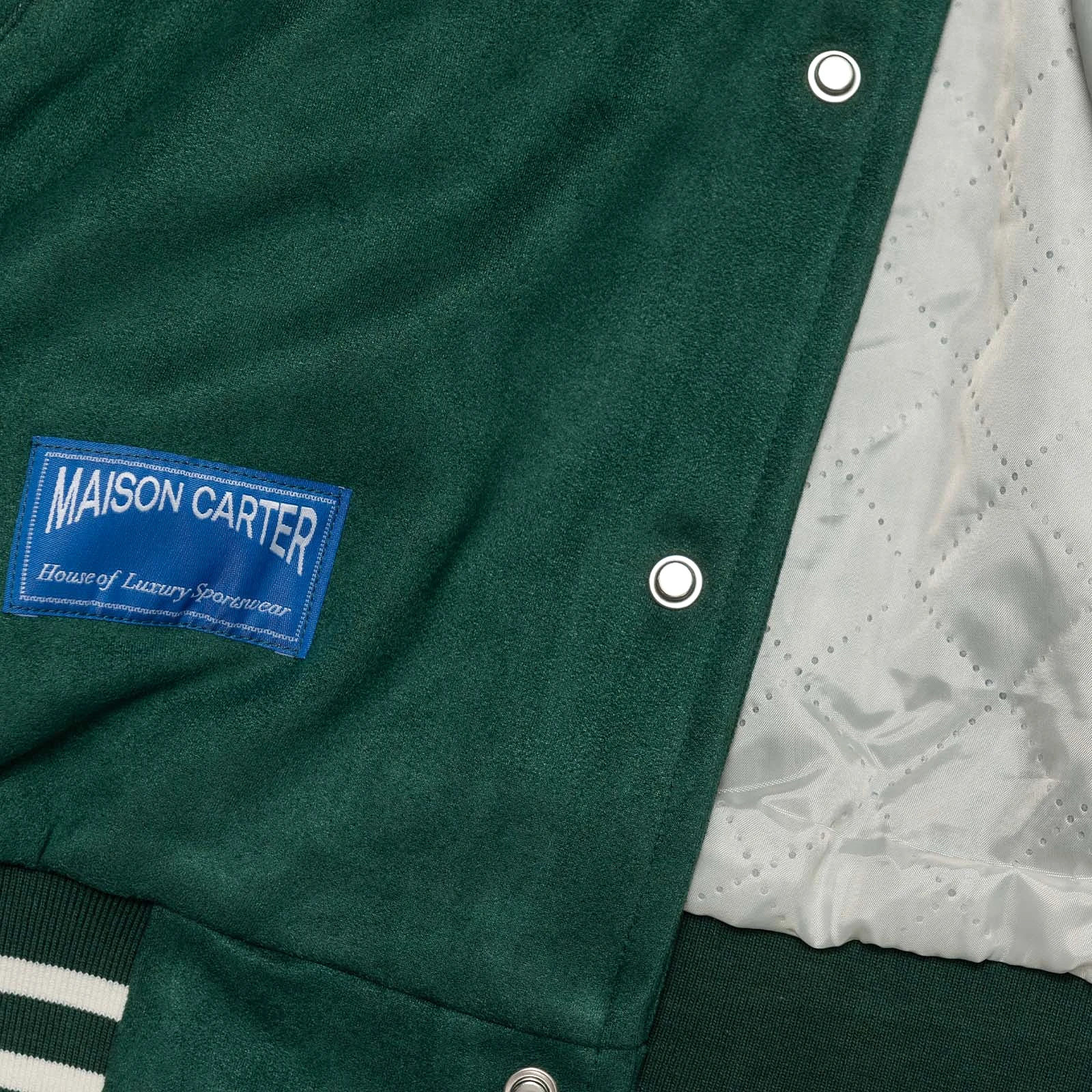 Baseball Canvas Jacket - Green