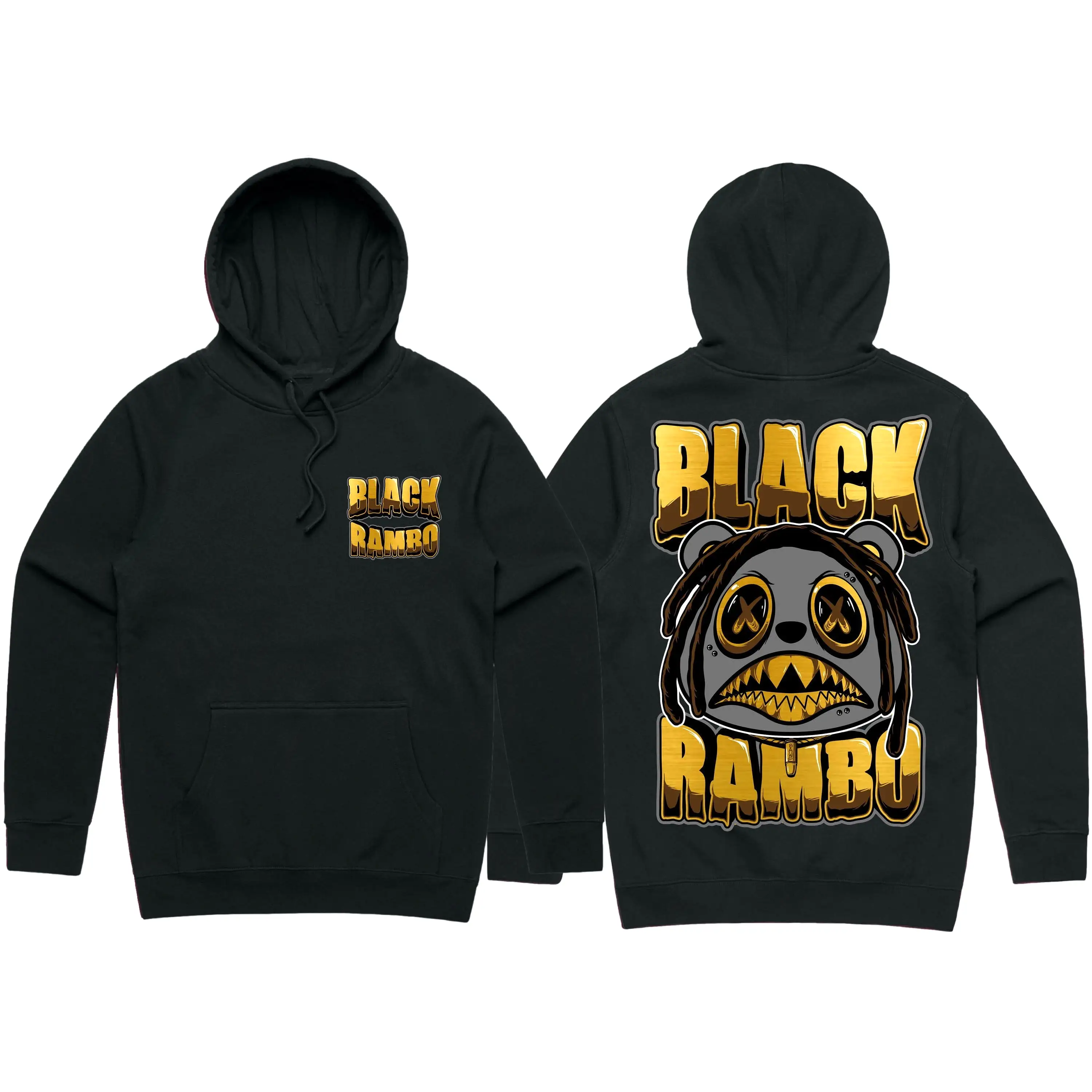 BLACK RAMBO x BAWS : Hoodies