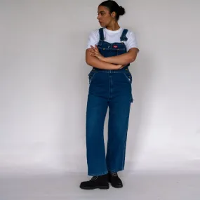 Blue 90s Dickies Denim Baggy Dungarees (M)