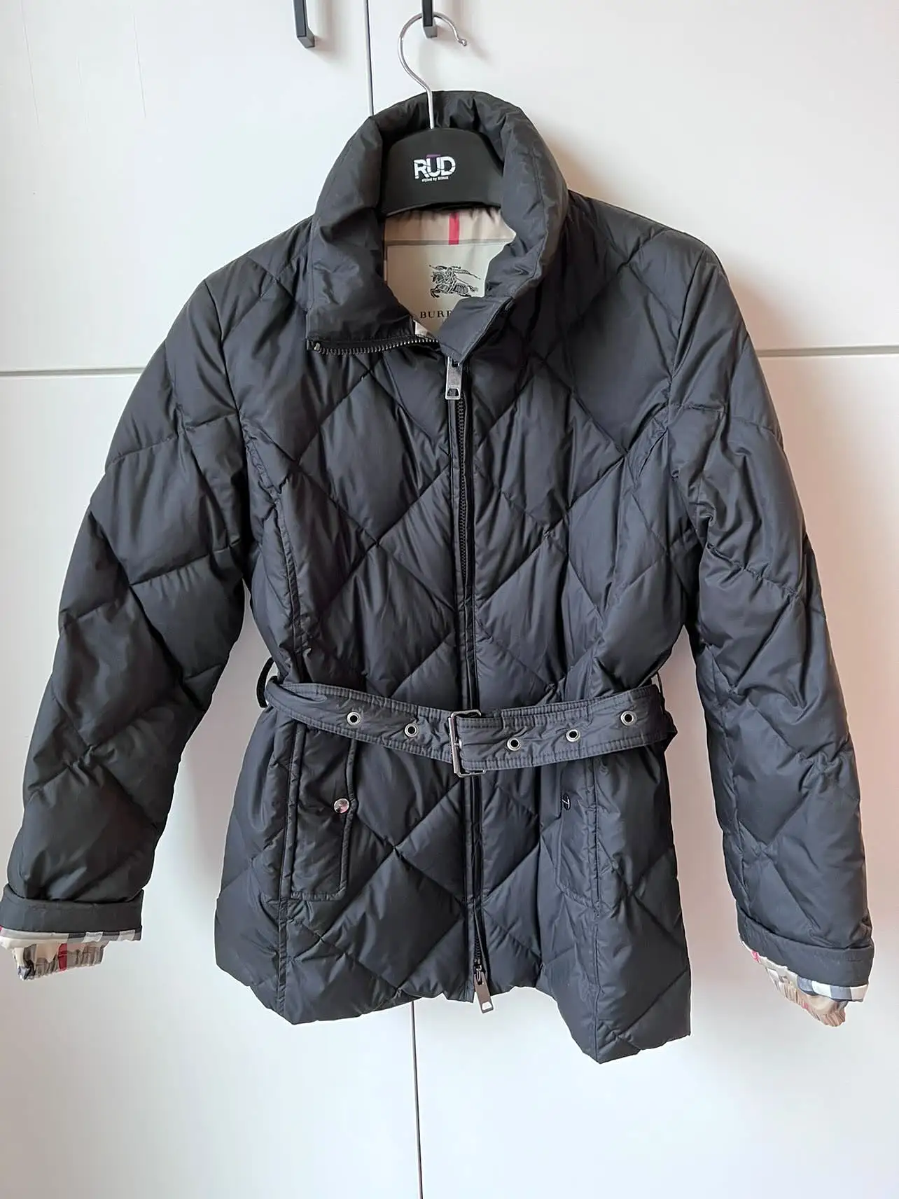 Burberry Diamond Nylon Canvas Field Jacket