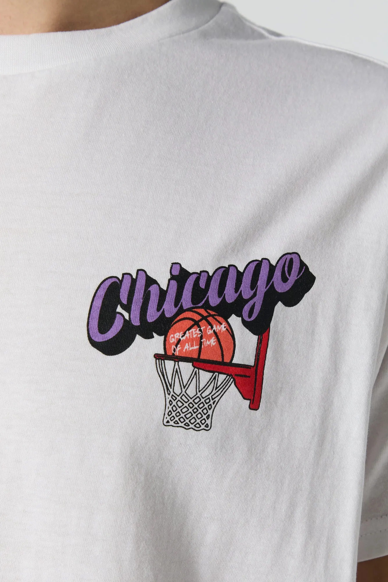 Chicago Basketball Graphic T-Shirt