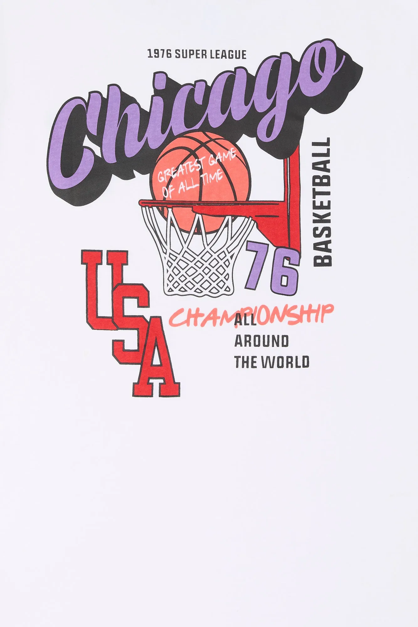 Chicago Basketball Graphic T-Shirt