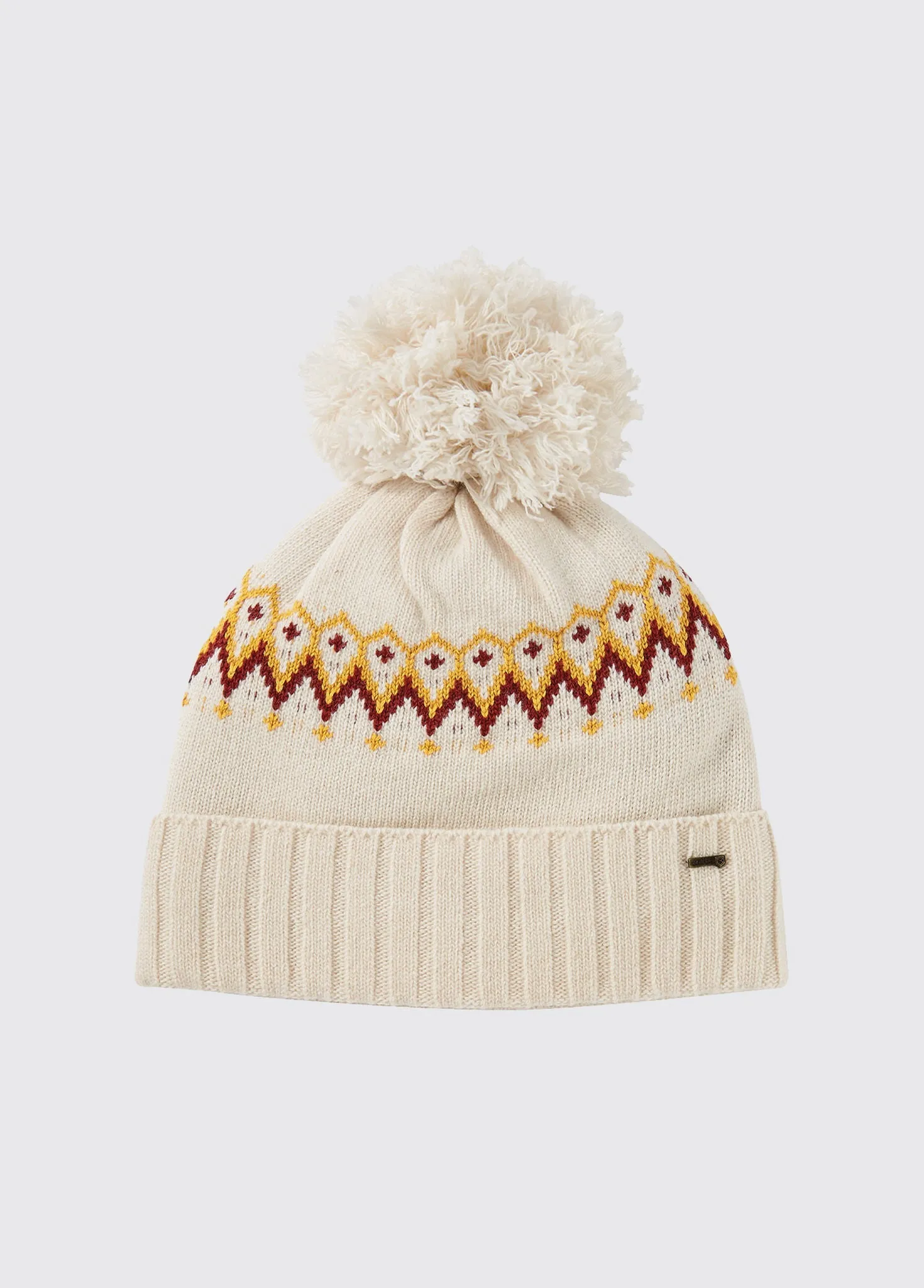 Connolly Ladies Knitted Hat - Chalk