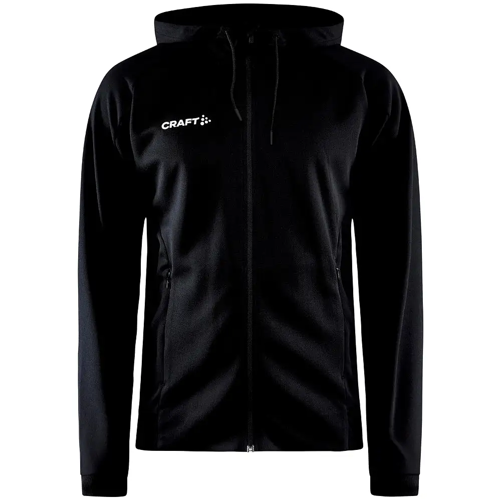 Craft Jacket Evolve Hood Heren Zwart