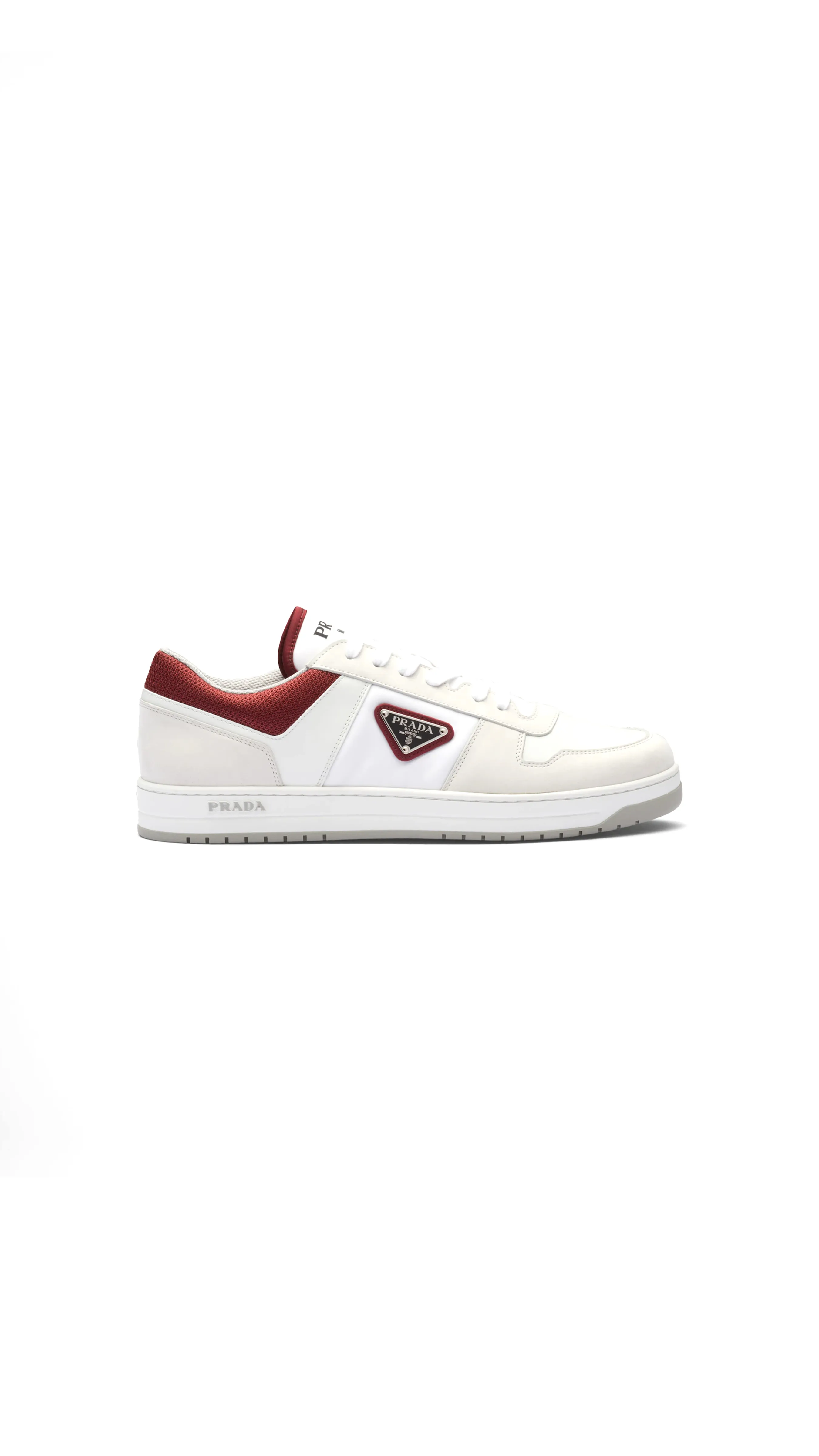 Downtown Re-Nylon Sneakers - White/Garnet