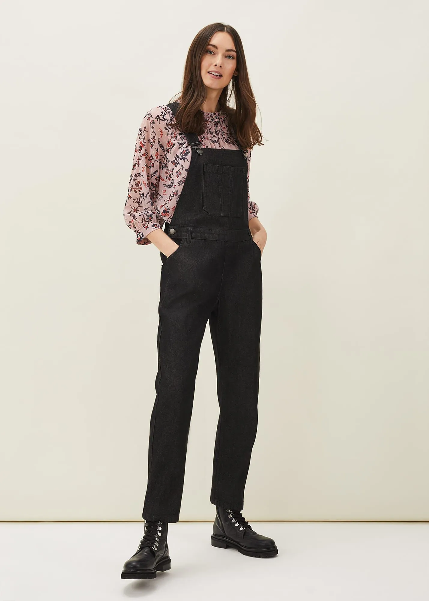 Effie Denim Dungarees