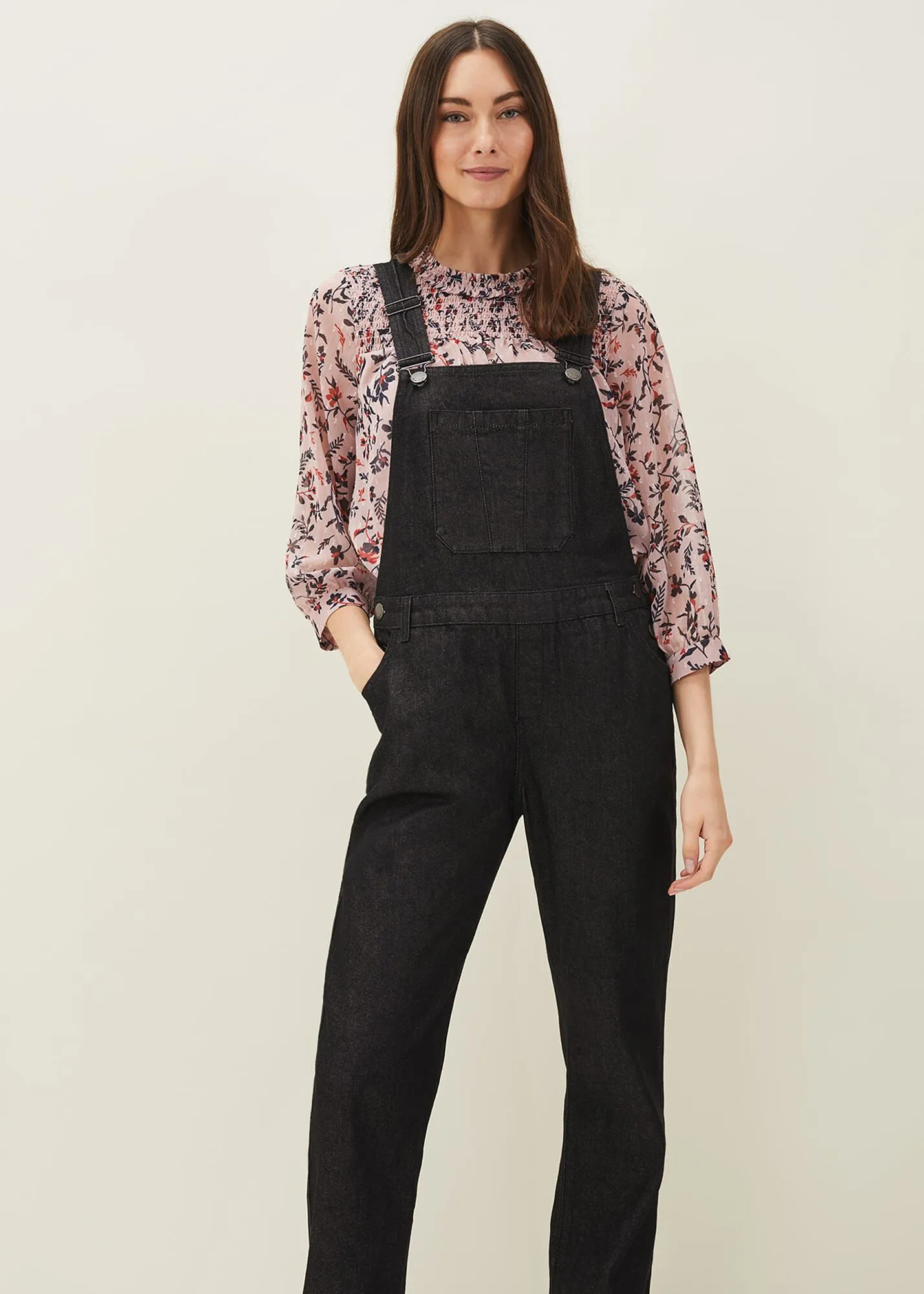 Effie Denim Dungarees