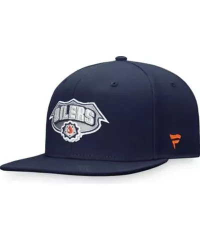 Fanatics Men's NHL Fanatics Edmonton Oilers Reverse Retro Fitted Hat