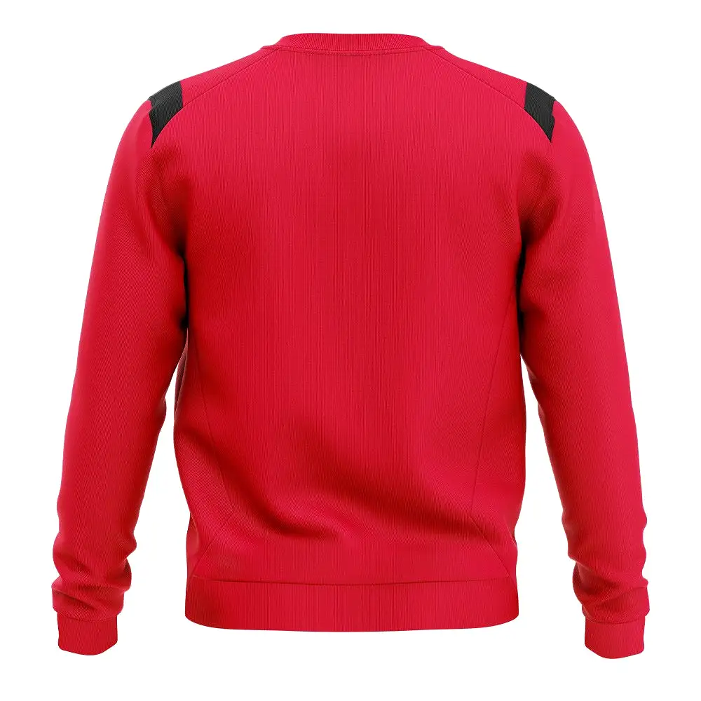 FC Contrast Sweatshirt - Red/Black