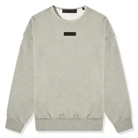 Fear Of God Essentials Dark Heather Oatmeal Crewneck (FW23)