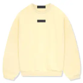 Fear Of God Essentials Garden Yellow Crewneck (FW23)