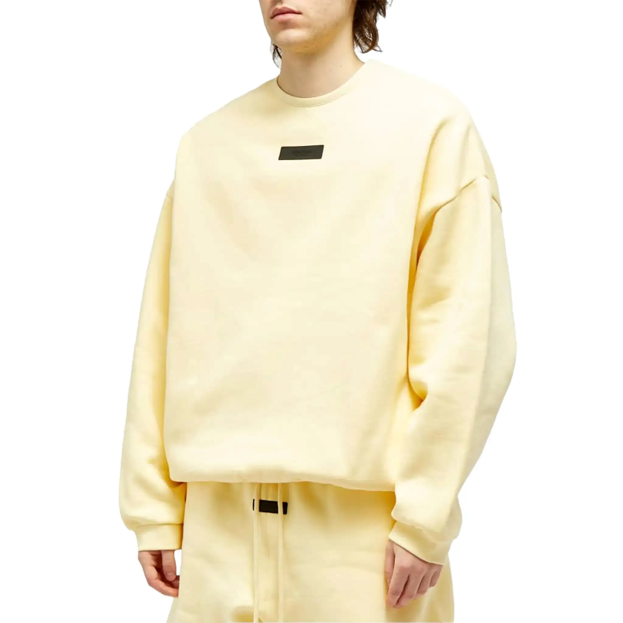 Fear Of God Essentials Garden Yellow Crewneck (FW23)