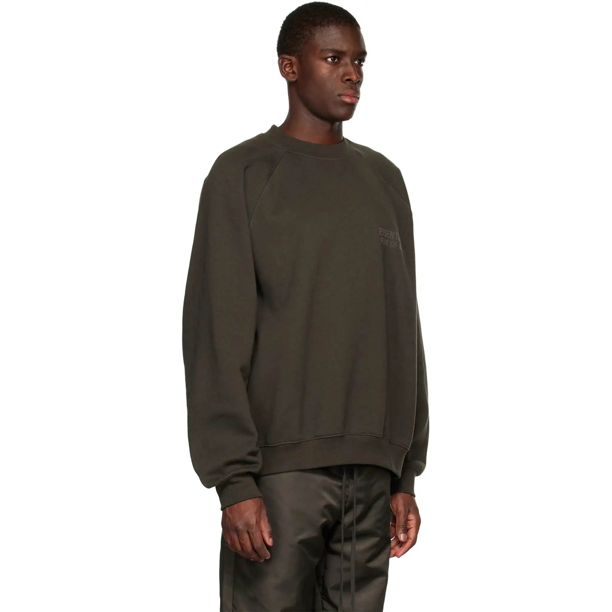 Fear Of God Essentials Off Black Sweatshirt (SS23)