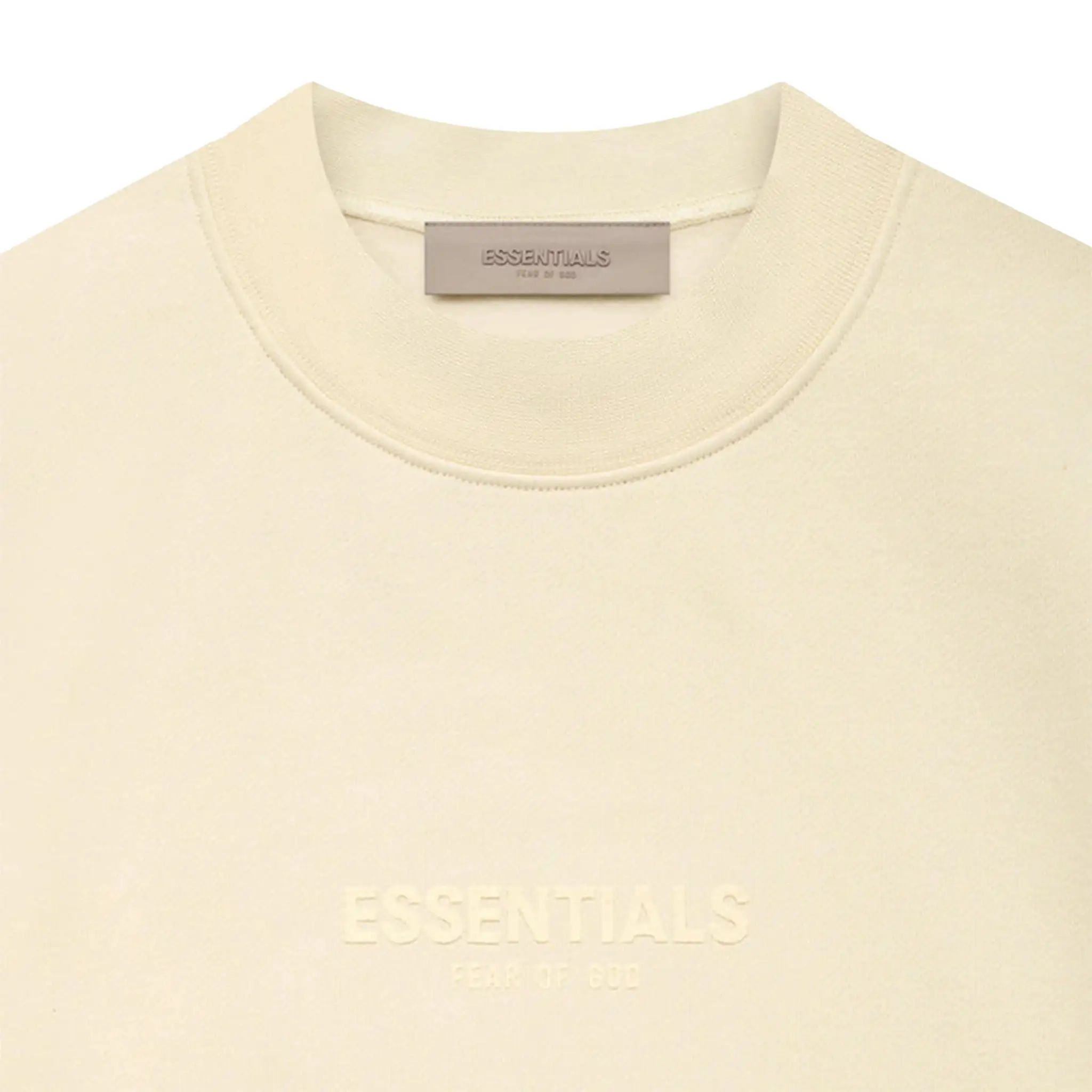 Fear Of God Essentials Relaxed Egg Shell Crewneck