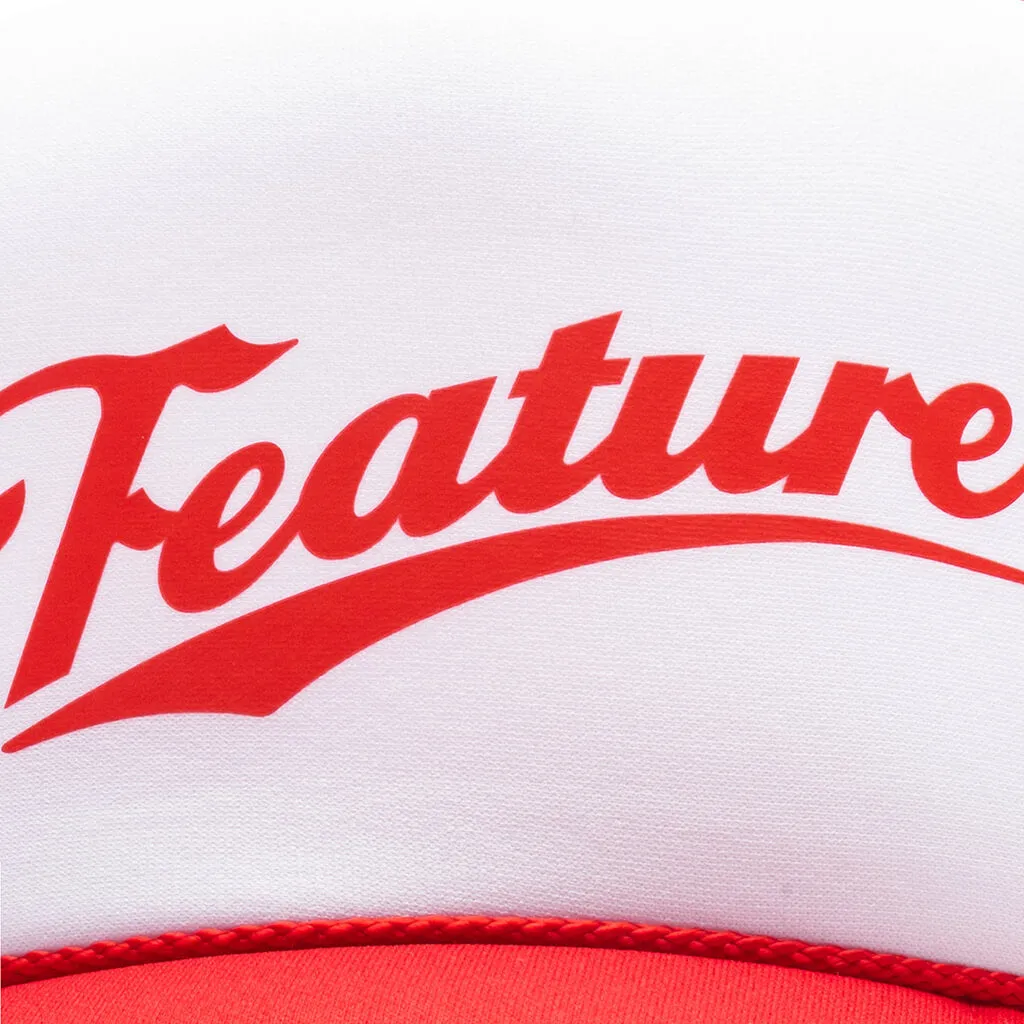 Frew Trucker Hat - Red/White