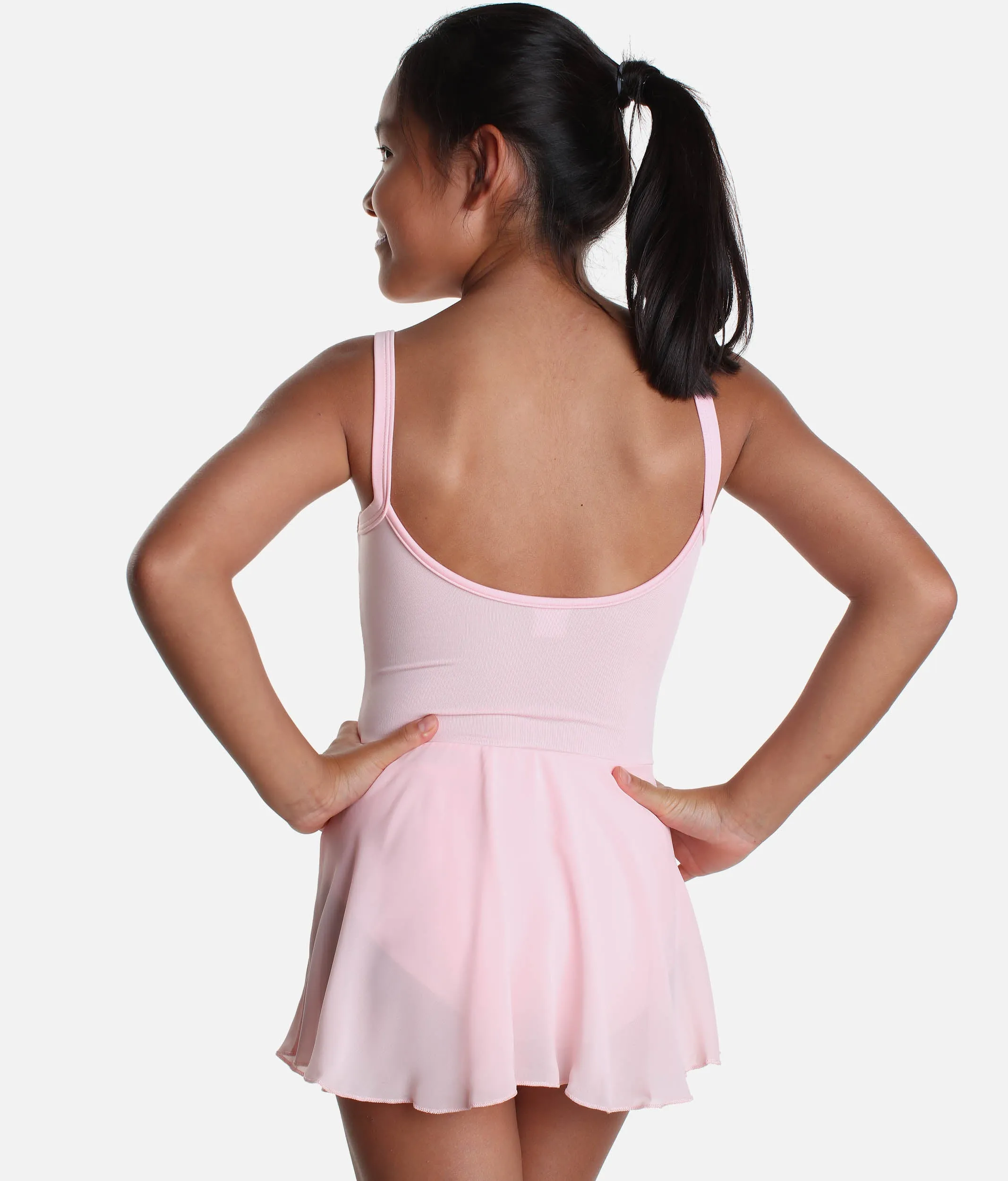 Girls Camisole Skirted Leotard, Alora Ballet Dress - 0507