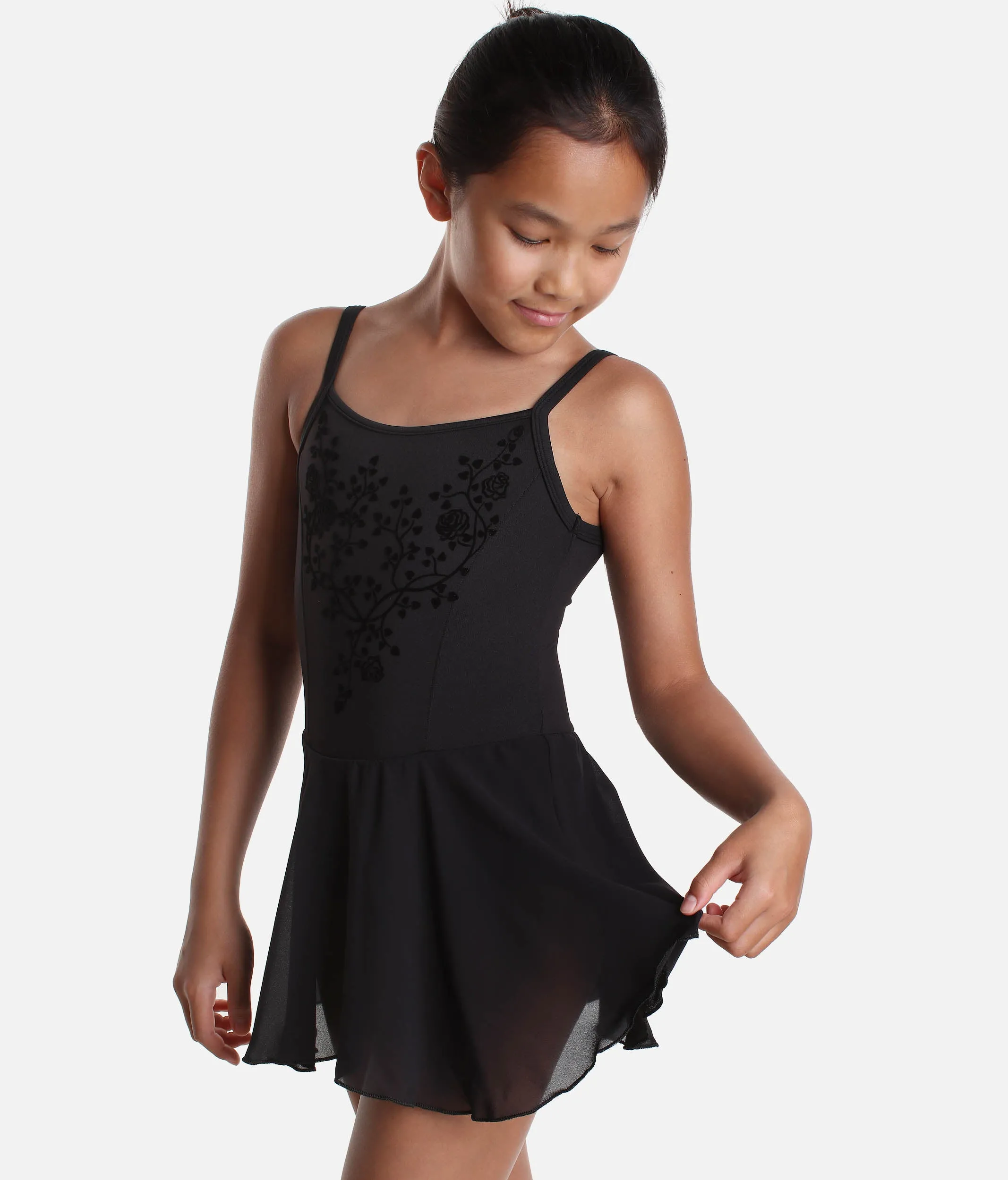 Girls Camisole Skirted Leotard, Alora Ballet Dress - 0507