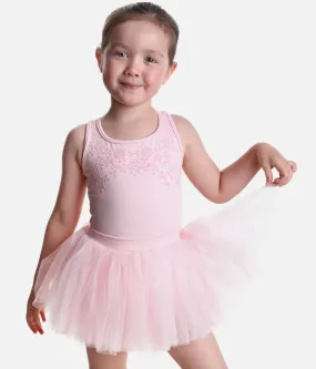 Girls Tutu Dress, Criss-Crosse Back - 0505