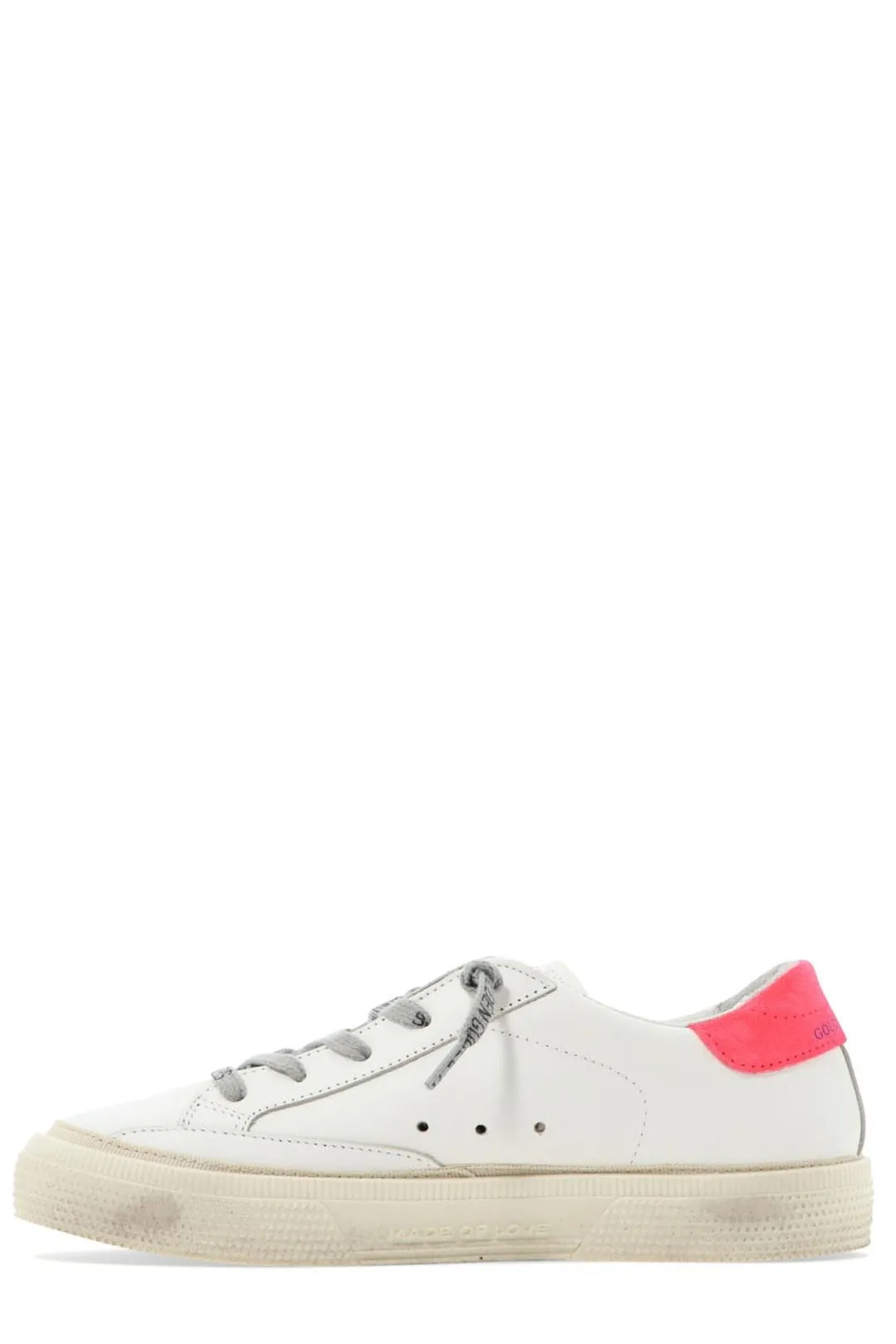 Golden Goose Kids Star-Print Lace-Up Sneakers