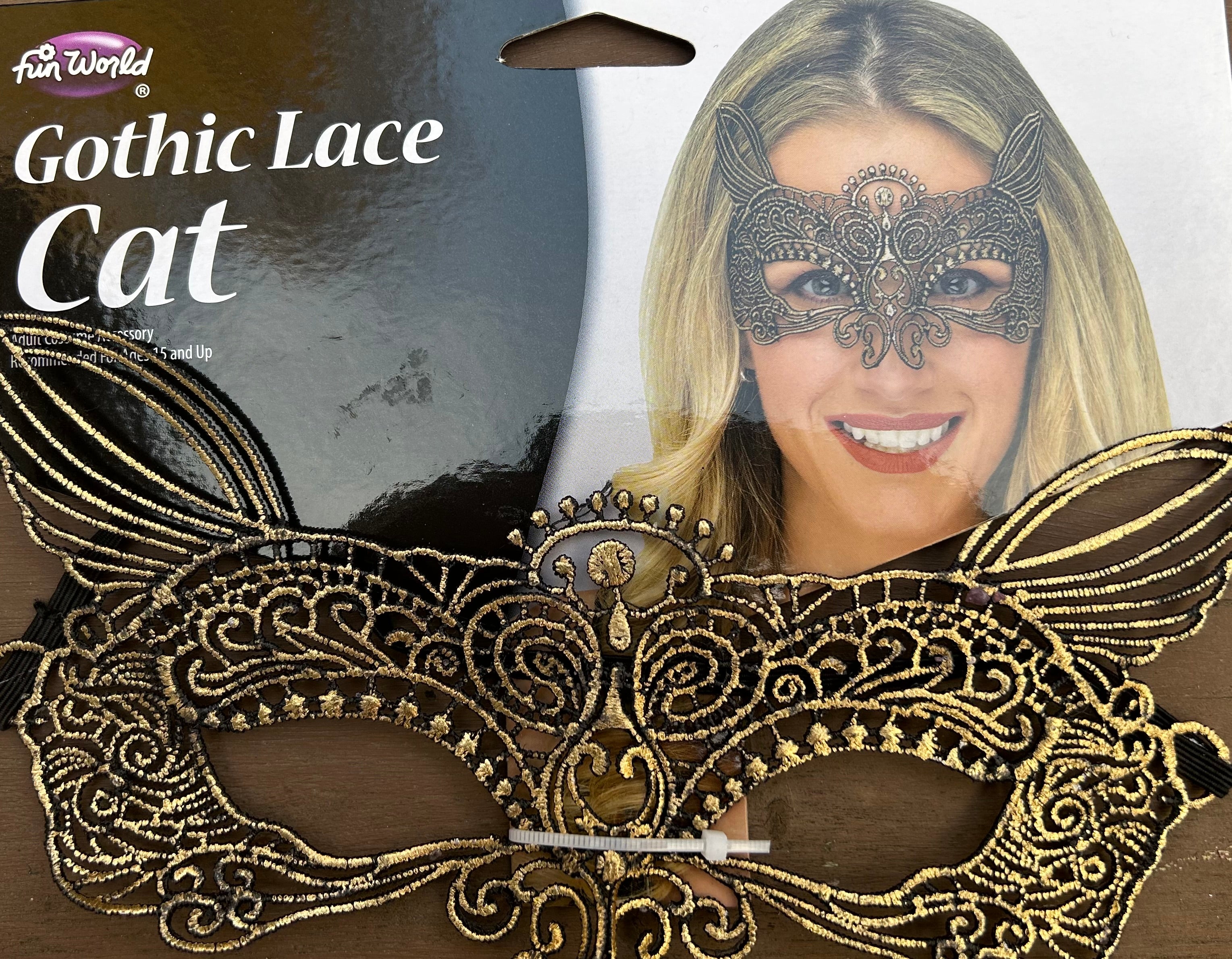 Gothic Lace Face Masks 93366