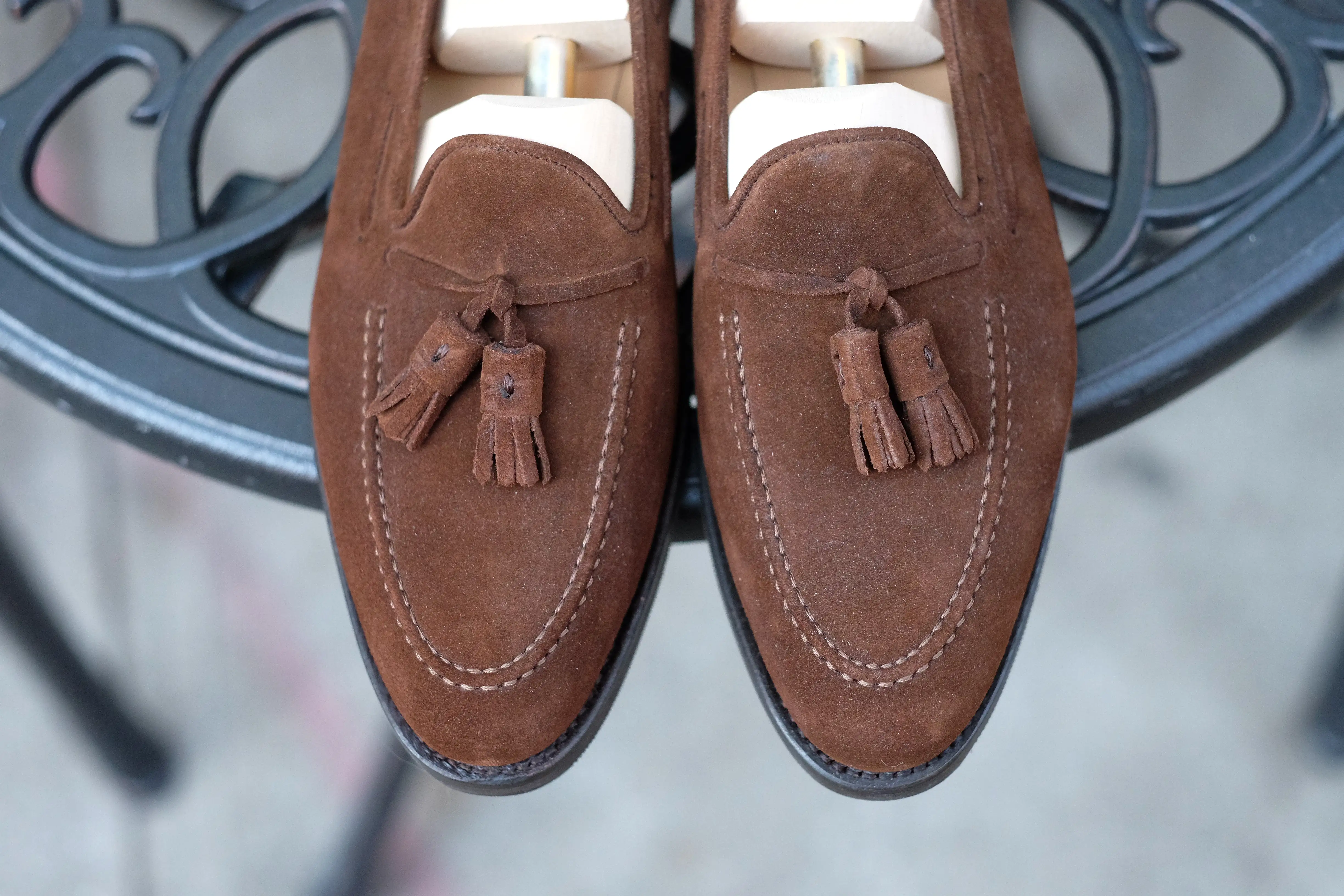 Haller - Tobacco Suede