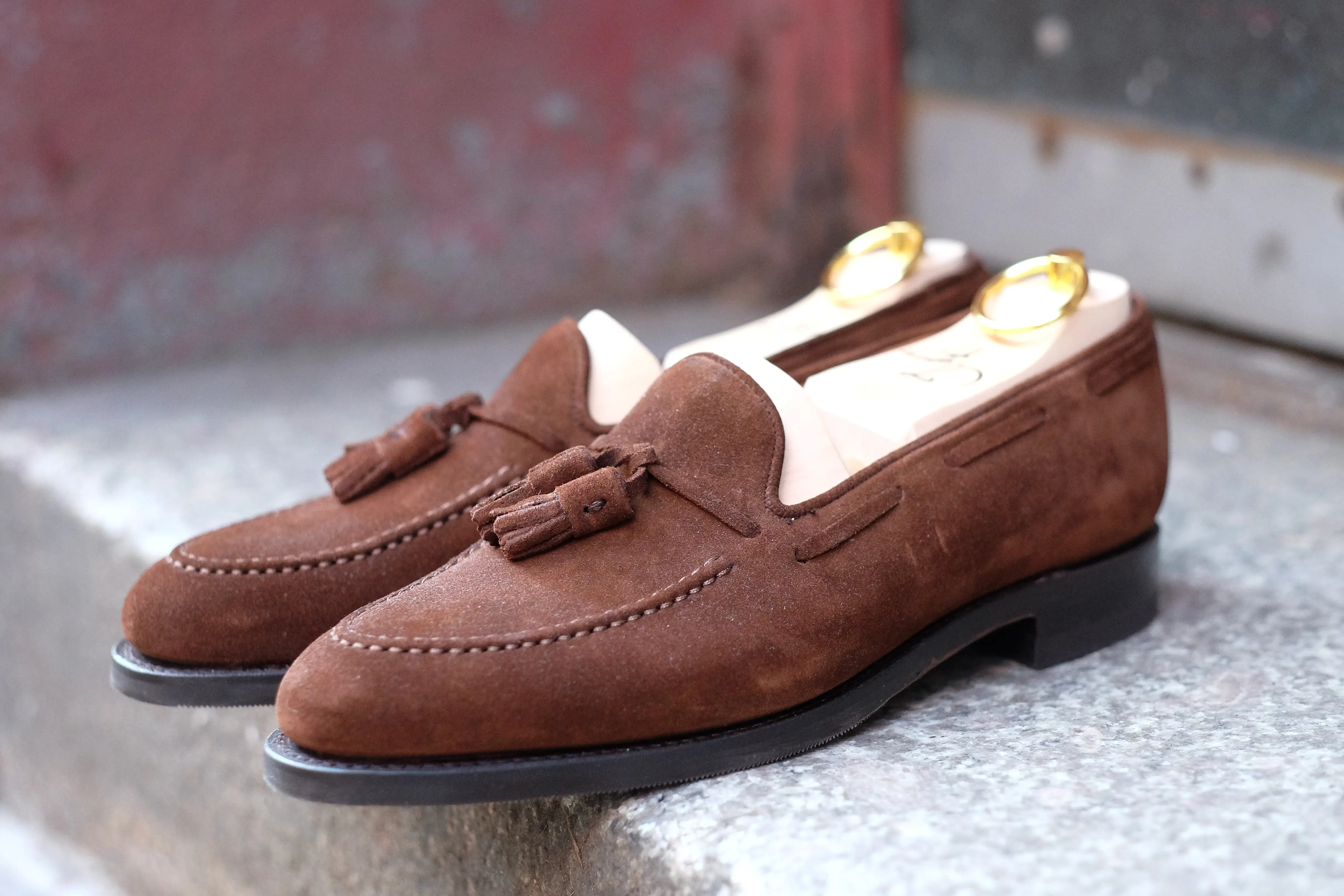 Haller - Tobacco Suede