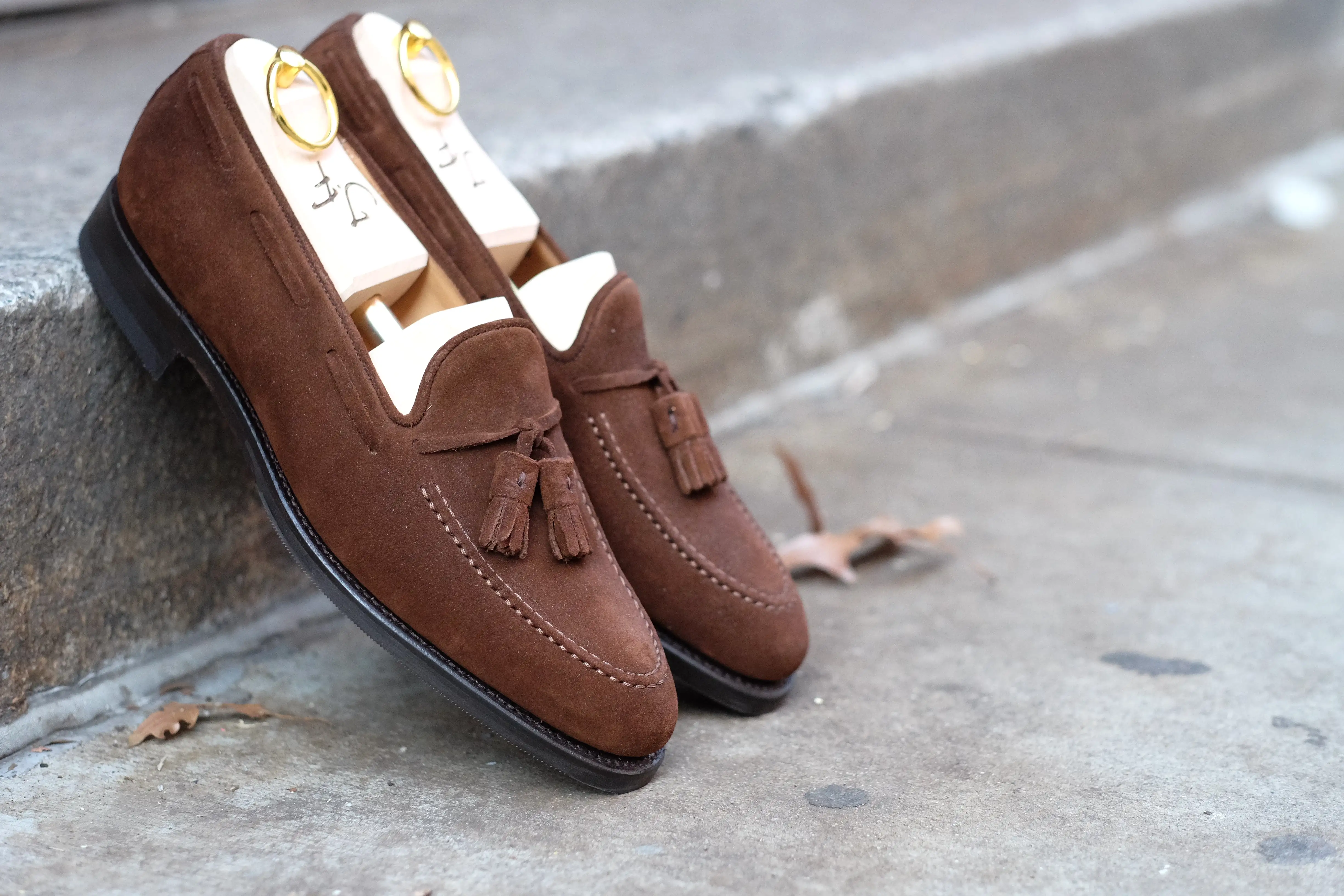 Haller - Tobacco Suede