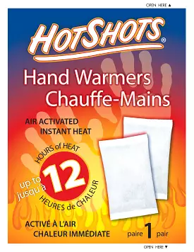 HotShots Hand Warmers (Pair)