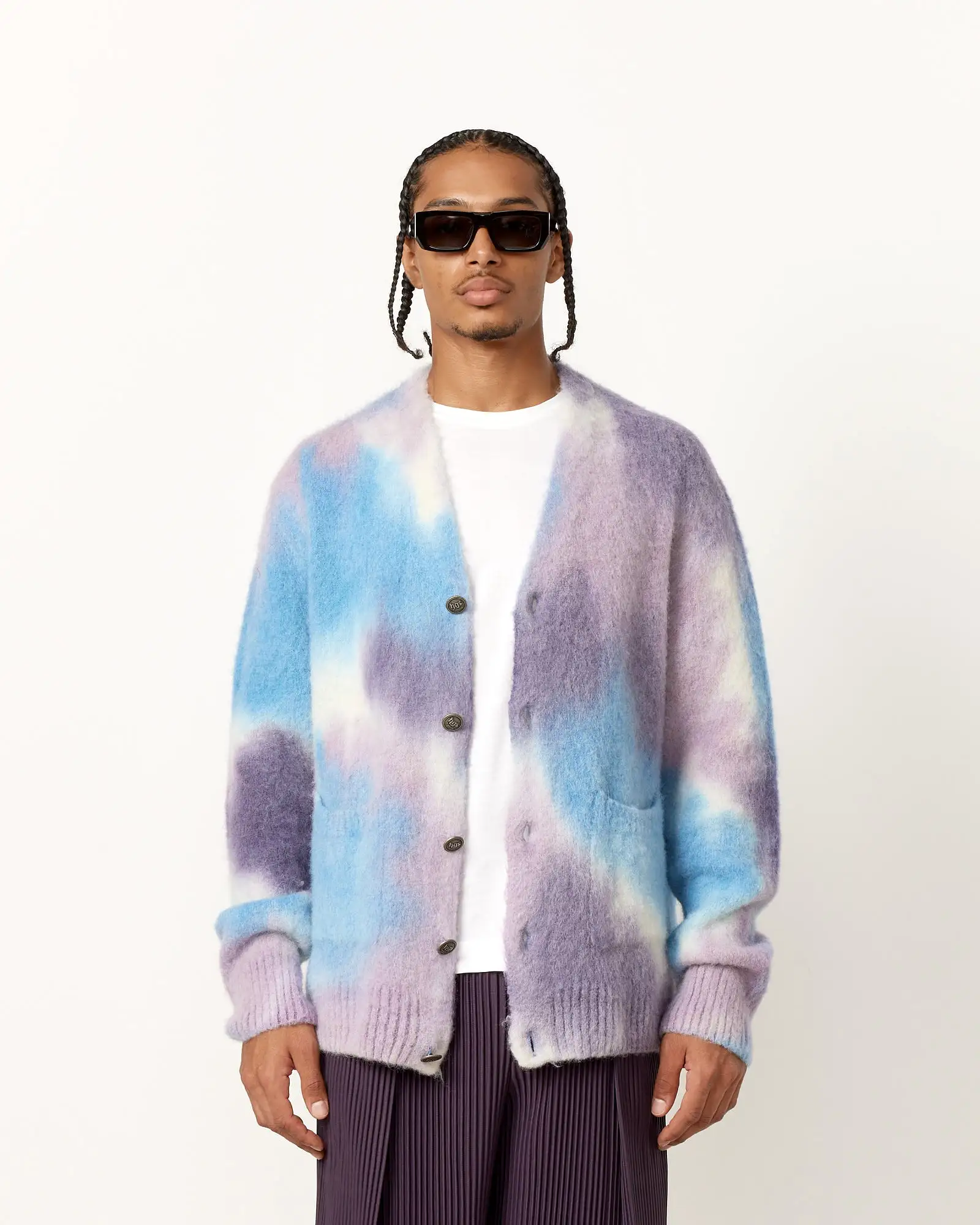 Howlin' x Harvey's General Store Hand Spray Dyed Cardigan