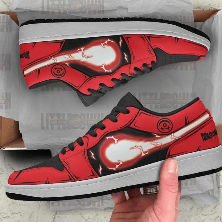 Jiren Skill JD Low Top Sneakers Custom Dragon Ball Anime Shoes