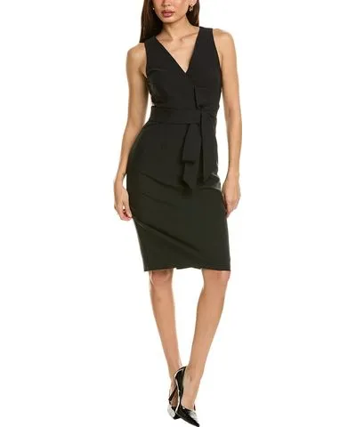 JS Collections Ella Bow Tie Cocktail Dress