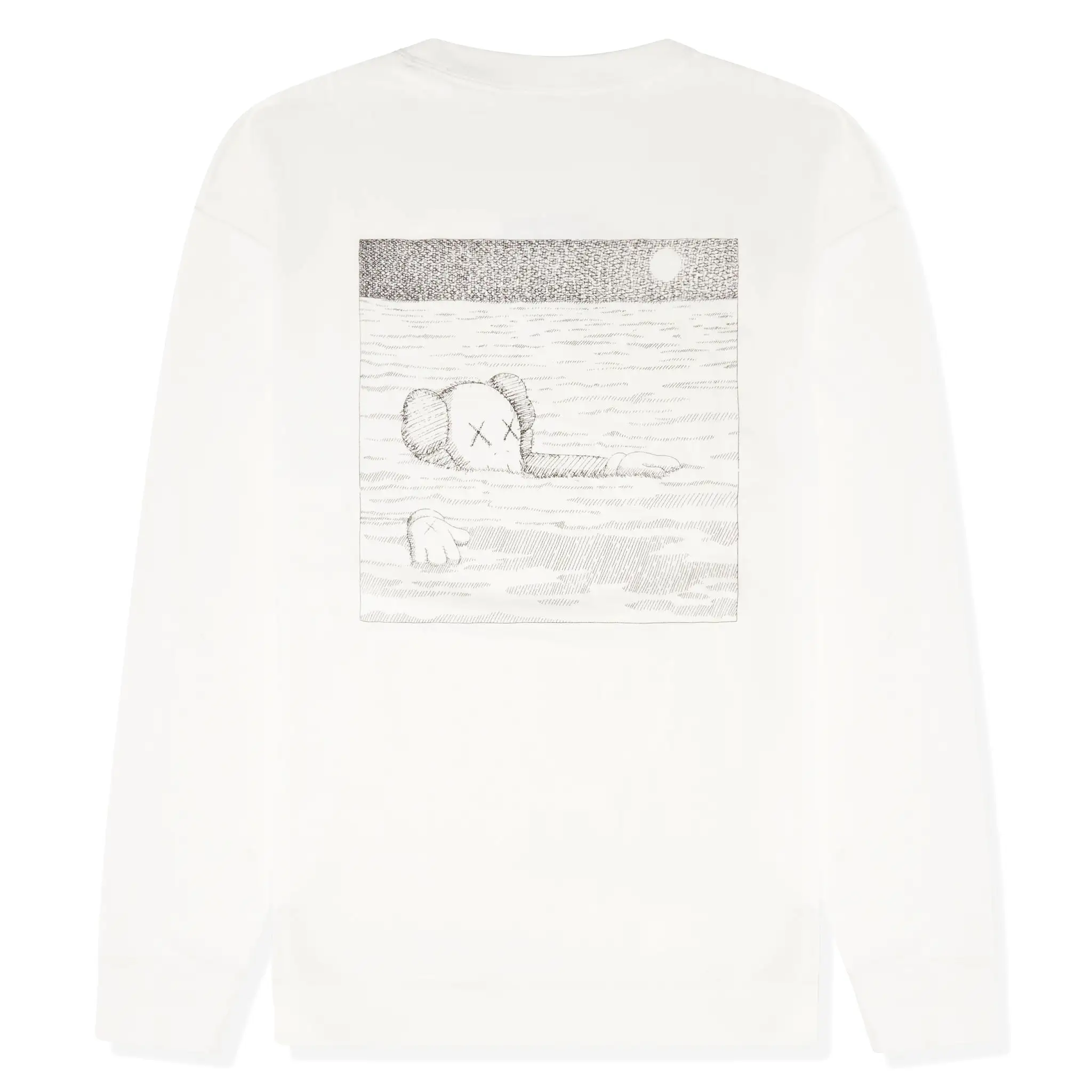 Kaws x Uniqlo UT Graphic White Sweatshirt