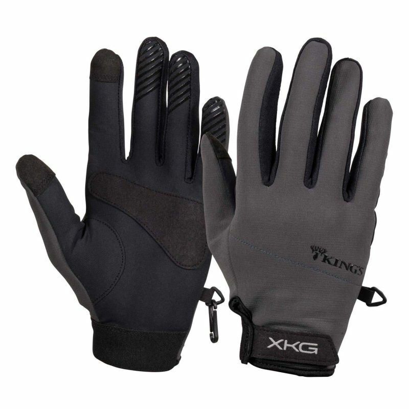 King's Camo XKG Midweight Charcoal Gloves