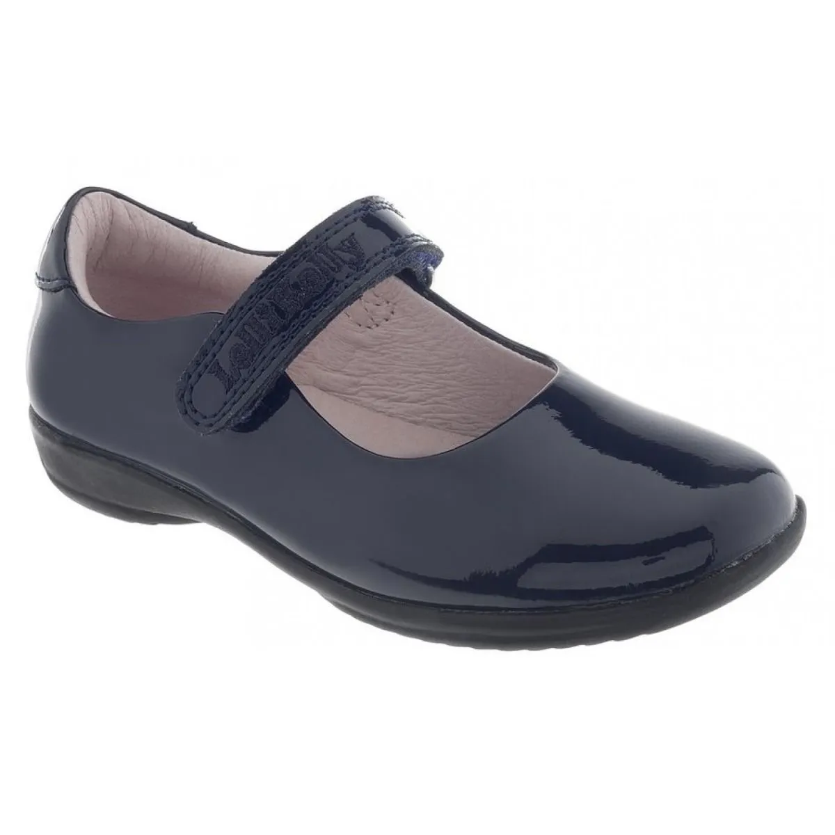 Lelli Kelly Classic LK 8218 Navy Patent School Shoes Fit F