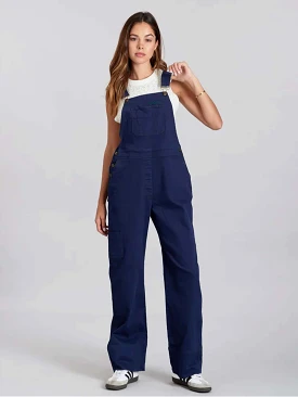 Leni Women's Organic Cotton Dungarees | Navy