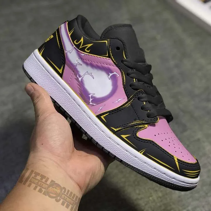 Majin Buu JD Low Top Sneakers Custom Dragon Ball Anime Shoes