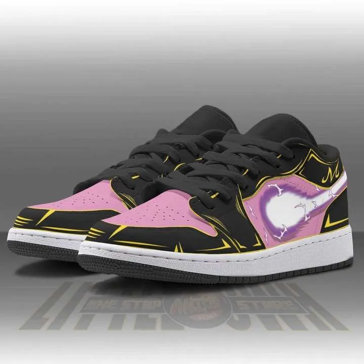 Majin Buu JD Low Top Sneakers Custom Dragon Ball Anime Shoes