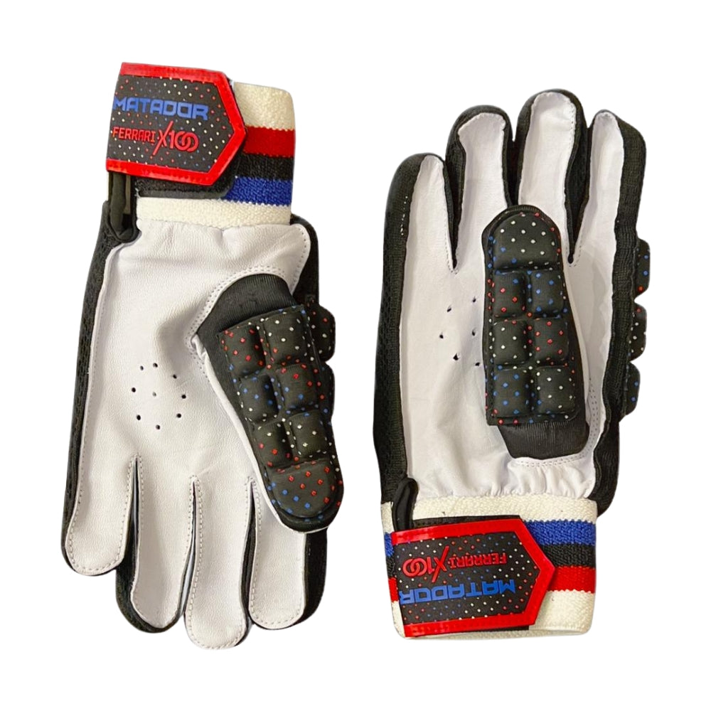 Matador Hard Tennis Cricket Batting Gloves Black