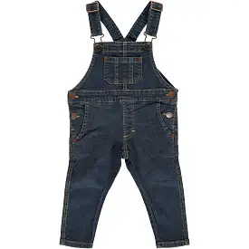 Maxomorra Medium Dark Wash Denim Dungarees