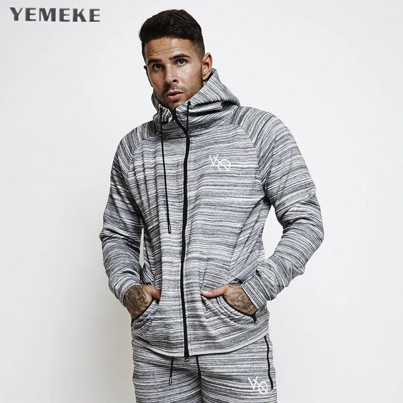 Mens Bodybuilding Hoodies Sportswear